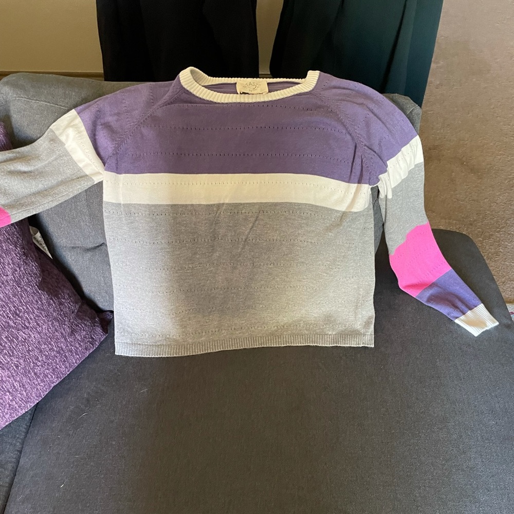 Fantastic Fawn sweater blouse.